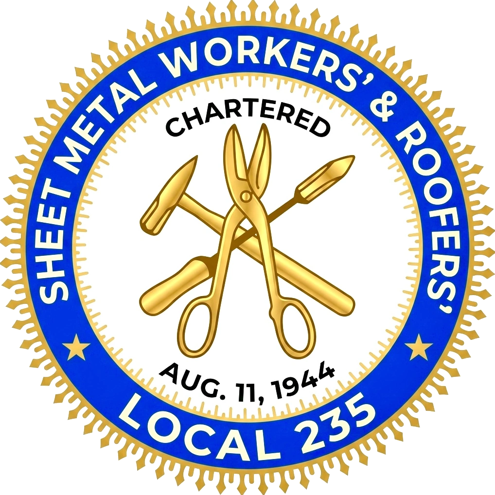 Sheet Metal Workers' & Roofers' Local 235 crest