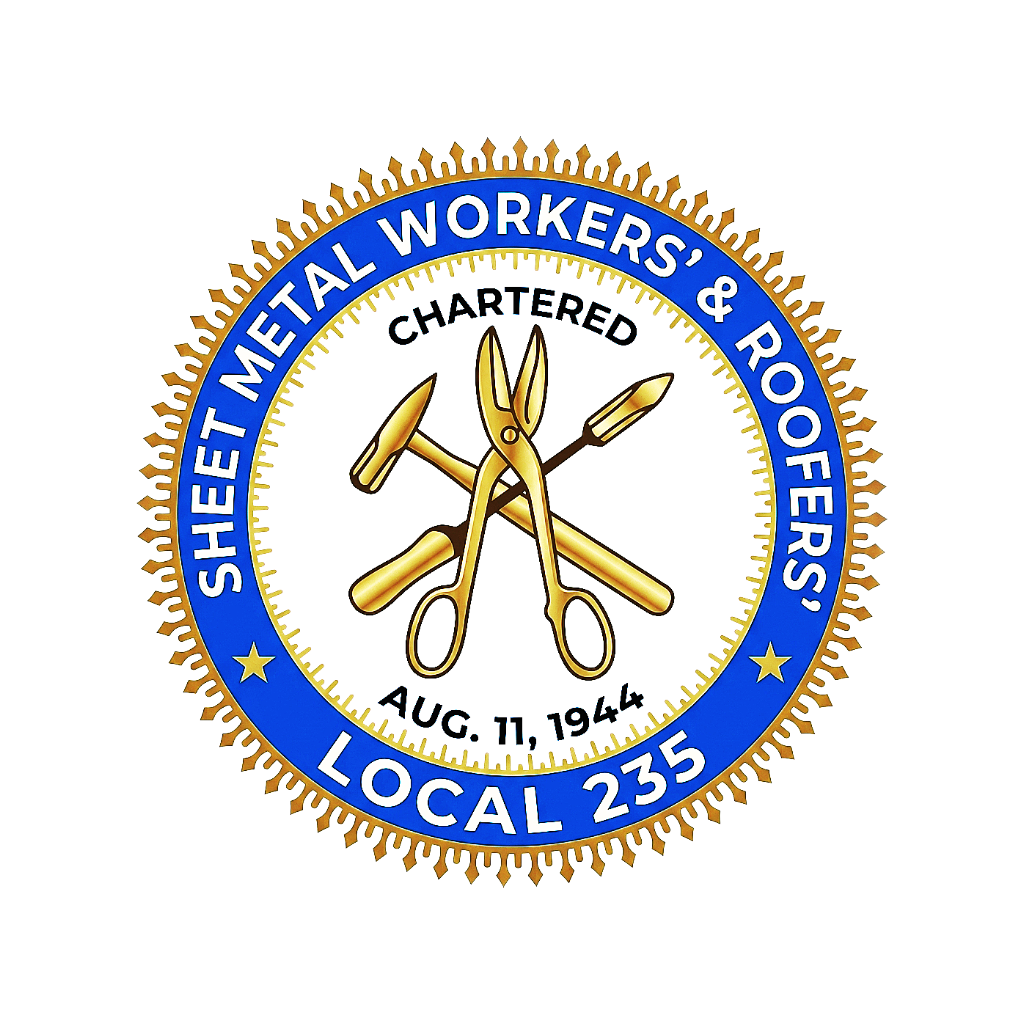 Sheet Metal Workers' & Roofers' Local 235 crest